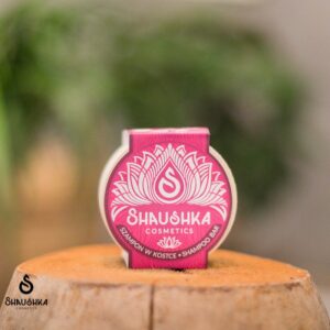 Shaushka, szampon w kostce - Róża stulistna, 80 g