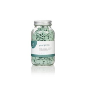 Georganics, tabletki do płukania jamy ustnej, ANGIELSKA MIĘTA PIEPRZOWA, naturalne, 180 tabletek